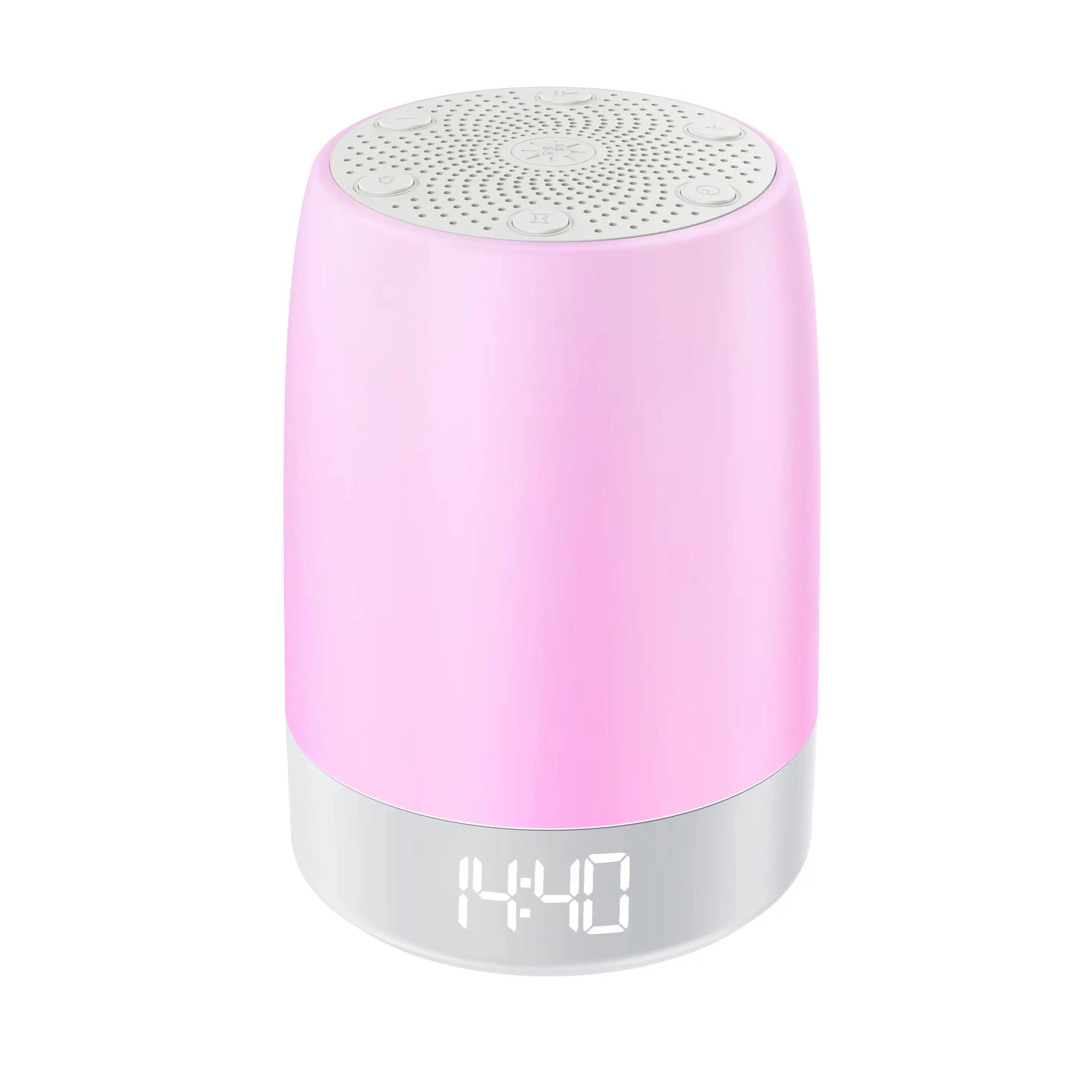 32 Soothing Ambient Lights White Noise Natural Sounds Kids Sleep Night Light Machine USB Powered Plastic 1 Year Household