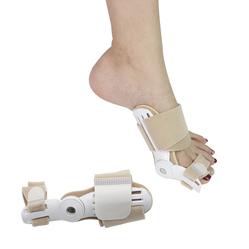 Bunion Corrector Big Toe Straightener Night and Day Foot Toe Spacers Gel Big Spacer Separator Bunion Splint With 2 Loop