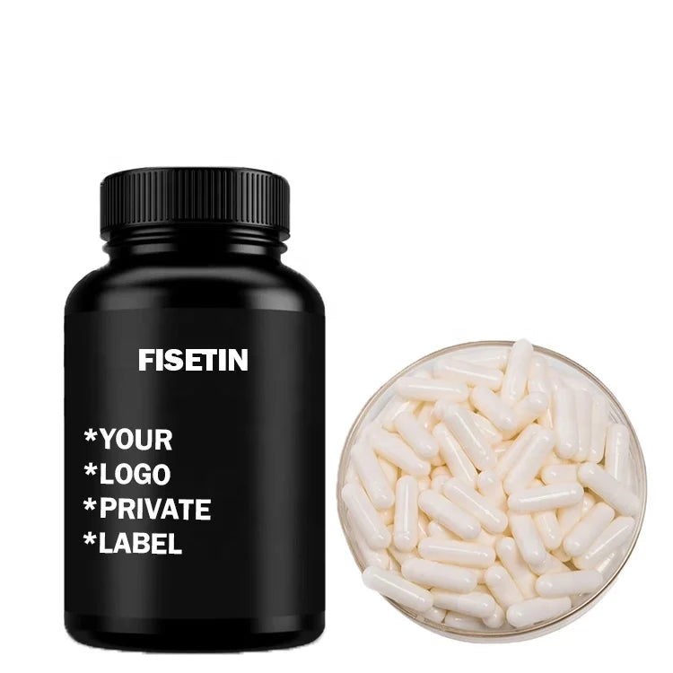 Factory OEM 500mg Rhus Succedanea Stem Extract Fisetin Extract Liposomal Fisetin Supplement Fisetin Capsules