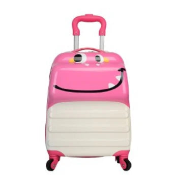 Children Hard Shell Handle Mini School Kid's Luggage Bag Travel Toy Valise for Girls pink Suitcase