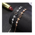 DAIHE 925 Sterling Silver I Love You 100 Language Bracelet Custom Photo Projection Bracelet