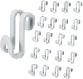 Wholesale Heavy Duty Plastic Cascading Hangers Flexible Hooks Space-Saving Kitchen Wardrobe Organizer Hanger Bags Functional