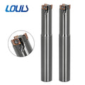 4N TE90 Fast Feed High Efficiency Roughing 4NKT04 Double Sided Four-edge TiCN Finish CNC Blade Seismic Milling Rod Louis
