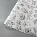 Fast Shipping Wholesale Packaging Tissue Wrapping Paper Gift Wrapping Paper With Black Logo