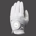 OEM Soft Indonesian Cabretta Sheepskin Leather Golf Gloves for Adults Breathable Left Hand Wholesale Custom Logo for Sports Use