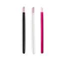 Ceramic Stone Scrub Pen Cuticle Remover Pusher Trimmer Black Handle Nail Art File Manicure Tools