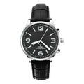 English Atomic Radio Controlled Talking Watch for Unisex Seniors Men Loud Sound Time Day and Date Alarm Clock Visually Impaired
