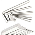 Nielsen Hexagon Metric Inch Allen L Key Screw Wrench Nickel-Plated Steel DIY Grade Hand Tools with OEM Support Packed in Box