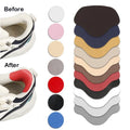 Insoles 4PCS Heel Protector Sneakers Repair Stickers Shoes Worn Holes Shoe Repair Patches Shoes Lining Anti-wear Pads for Heel