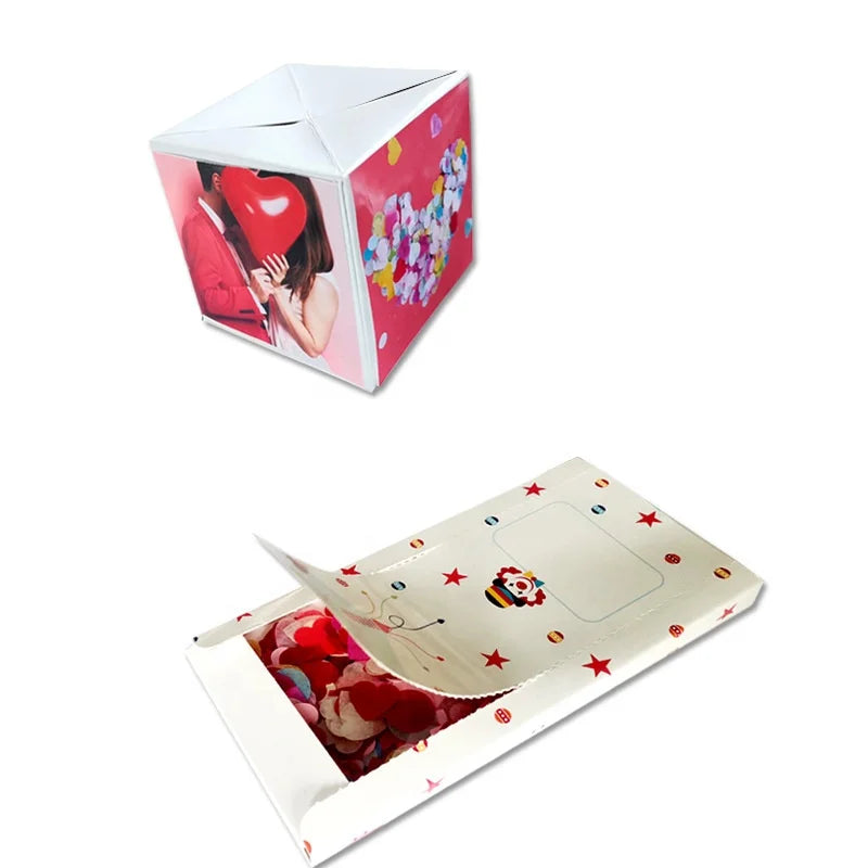 New Arrival Photo Album Card Surprise Gift Box Explosion Bomb Box