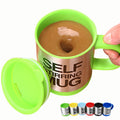 400ml Automatic Mixer Cup Stainless Steel Coffee Cup Electric Self Stirring Mug