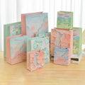 New Style Exquisite Oil Painting Handbag Image Art Paper Bag Jewelry Birthday Gift Gift Bag