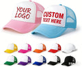 Sublimation Trucker Hat Custom logo Embroidery 5 Panel Polyester Hat for Foam Mesh Baseball Cap With logo Blank Trucker Hats