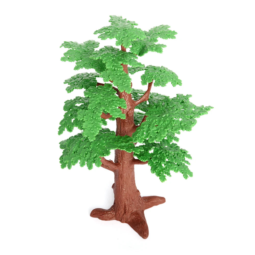 Wholesale Solid PVC Simulation Statue Model Animal Figurines Toys Tree Cactus Animal Toys Figures