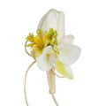 Luxury Tulip Groom Best Man Boutonniere Wedding Homecoming Prom Men Corsage Flower Pin Western Style Wedding Accessories