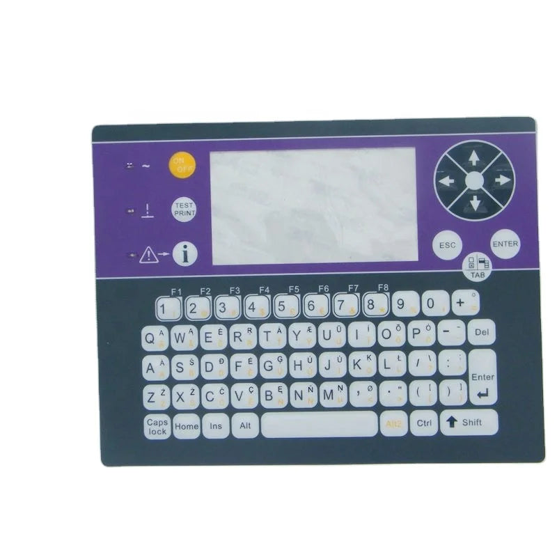 Premium For Imaje 9030 9020 Keyboard Keypad Display Purple Color for Imaje 9020 9030 Printer for CIJ Inkjet Printer Marking S...