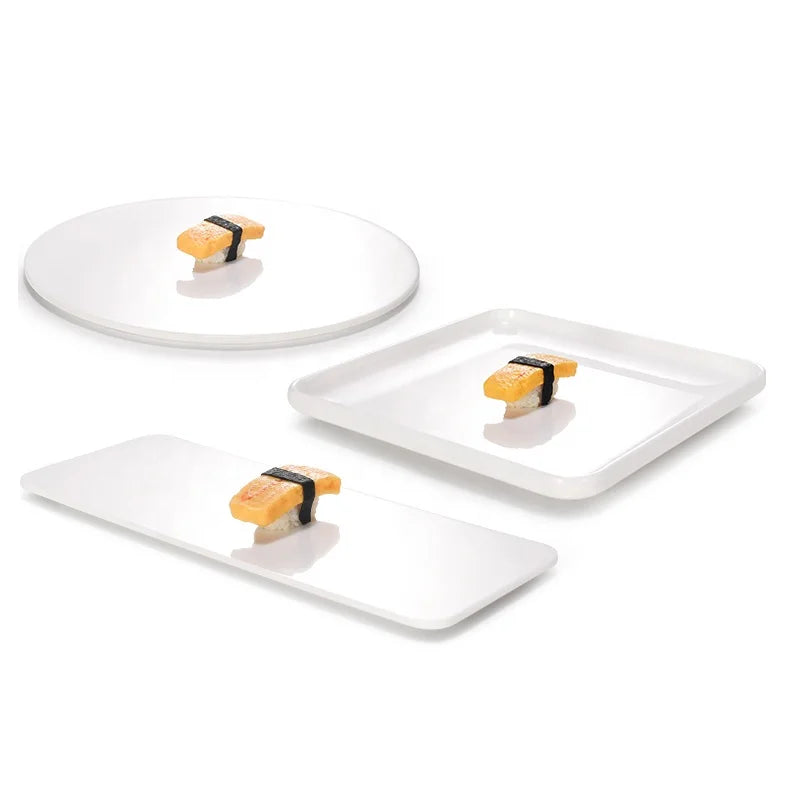 Restaurant Tableware Cake Decoration Dessert Stand Display Sushi Dish Serving Food Tray