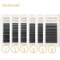 XIUSUZAKI 0.07 Matte Black YY 3D 4D 5D 6D 7D 8D W Shape Eyelash Extension Natural Long C D Curl Lashes Soft Eyelashes Lashes