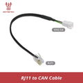 BIGTREETECH RJ11 to CAN Cable XH2.54 Interface for Klipper CAN Bus 3D Printer Control Board