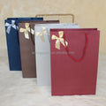 Wholesale Clothes/Shoes Paper Bag Gift Packaging With Handle Reusable Square Shopping Printed Gift Paper Bag