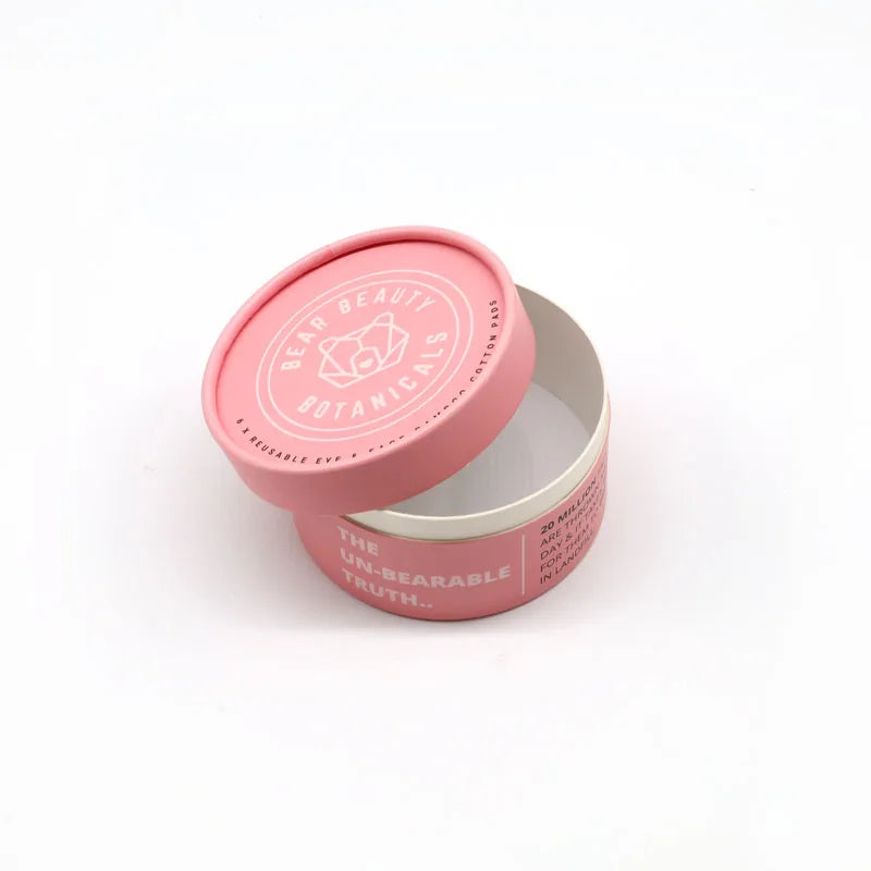 Custom Recyclable Bulk Round Kraft Cardboard Paperboard Tubes for Tea Coffee Cosmetic Craft Gift Cylinder Paper Tube Packaging