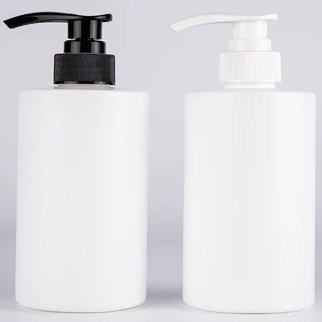 HDPE 16oz Bottle with Twist Lock Pump 500ml Liquid Soap Lotion Screen Printing Surface for Liquid Soap