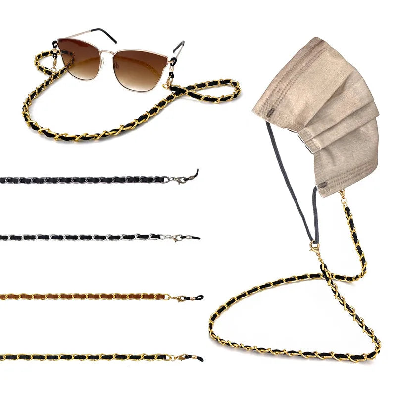 Metal Eyeglass Chain Sunglasses Eyewear Strap Holder Reading Glasses Retainer for Women Men Sunglasses Accessories