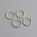 Wholesale 925 Sterling Silver 12.9MM Circle Round Hoop Earrings Fine Jewelry Gifts
