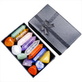 Seven Chakra Hexagonal Energy Stone Set Turquoise Green Aventurine Tiger Eye Amethyst Rose Quartz Crystal Healing Stone