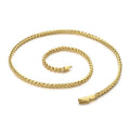 KALEN 66cm Fine Jewelry Necklaces Stainless Steel Fashion Hip-Hop Braid Link Necklaces for Men