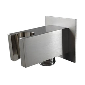 Bathroom Wall Mounted Shower Kits Chrome Plated & Brushed Nickel Solid Brass Shower Bracket Modern Design 5 Year Warranty