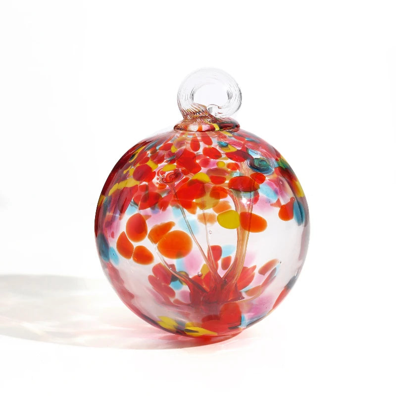 Hand Blown Spotted Colored Glass Love Dome Ornaments Home Decor Accessories