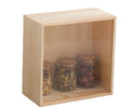 Wooden Acrylic Cover Plate Gift Box  Doll and Figurine Display  Souvenir Storage  Tea Storage  Birthday Gift Box