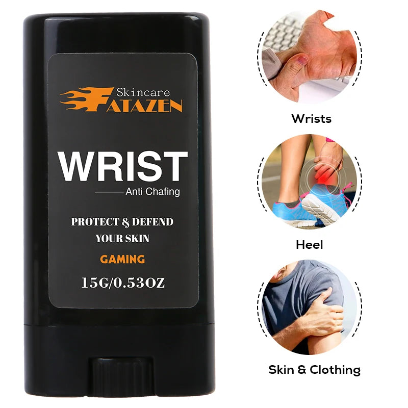 FATAZEN Hot Selling 24 Hours Protection Shoulders Wrist Anti Chafe Balm OEM ODM Vegan Deodorant Roll on Stick Anti Chafing Stick