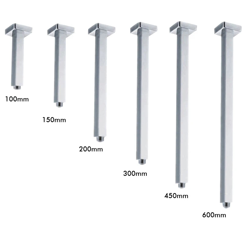 Universal Stainless Steel Chrome Shower Arm Shower Accessories