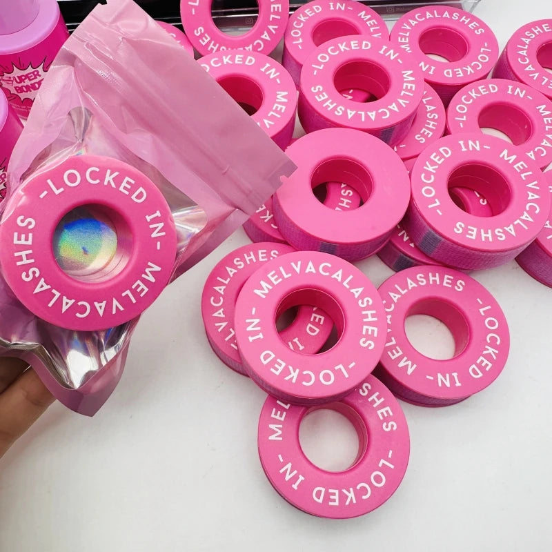 Blue Green White Pink Silicone Gel Eyelash Extensions Tape Eye Patch Tools for Beauty Paper Material