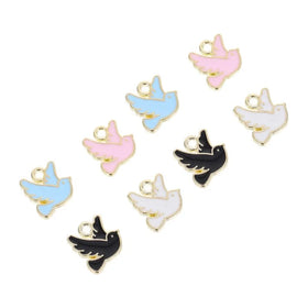 Pigeon Pendant Pendant Tibetan Metal Charms Metal Animal Charm Jewelry Making Findings Jewelry