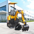 Wildly Used Strong Digging Force 0.8ton 1ton 1.2ton Micro Digger Excavators for Sale