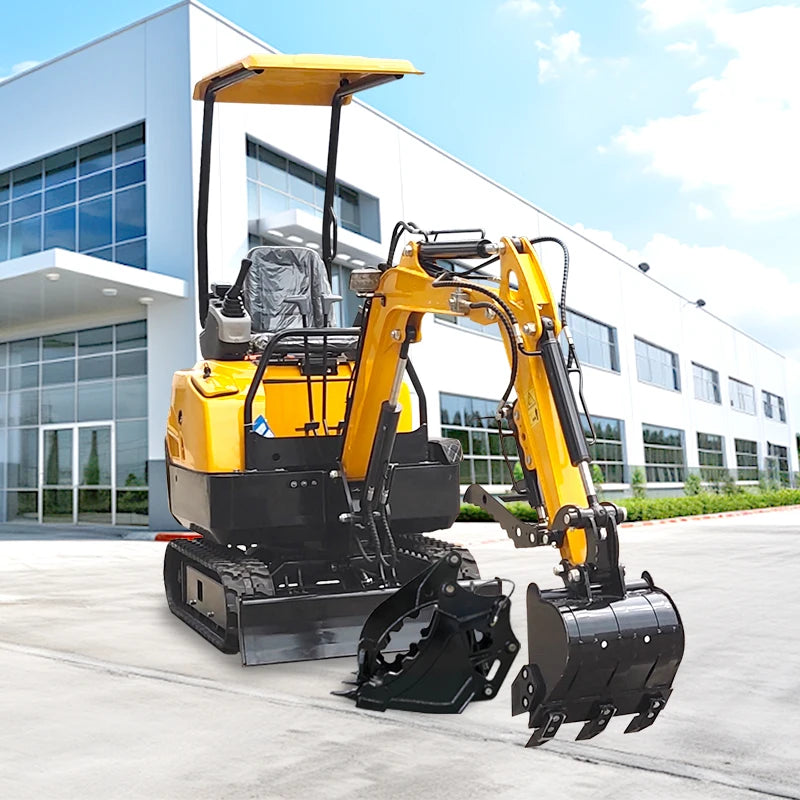 Wildly Used Strong Digging Force 0.8ton 1ton 1.2ton Micro Digger Excavators for Sale