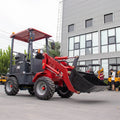 Factory Direct Export CE Certified 2ton HTDL06 Mini Wheel Front Loader with Shovel Joystick Snow Blade Bucket Attachments