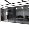 Modern Design Movable Office Glass Partition Wall Wholesale Flexible Adjustable Divider Hospital School Warehouse Rooms Frame
