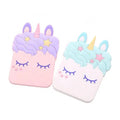 New Arriving Cartoon Creative Design Pink Drop-proof Silicone Single Side Custom Size Cosmetic Mirror Personalized Girly Mirror