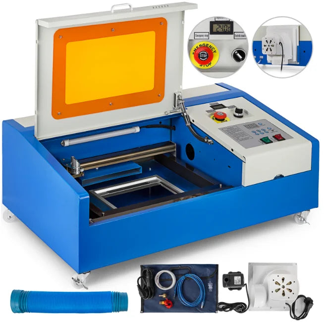 SIHAO-2030 Fast Delivery 40W CO2 Cutting Cutter Enreaver Laser Engraving Machines for Wood Acrylic K40