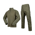 OEM Customizable Top Selling American Tactical Uniform in Breathable Olive Green Camo Woven Fabric