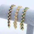 24k Gold Plated Wholesale Bracelet Jewelry Style Custom Bracelet Gold Plated Women Bracelets & Bangle