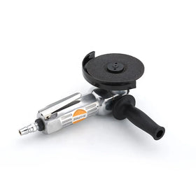 5-Inch Industrial Pneumatic Air Angle Grinder with Toggle Switch 10000 RPM Speed Rotary Vane Motor CE Certified Sanders