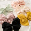 Wholesale New Arrival Korea Girls Big Bow Hair Clips Vintage Hair Barrette Chiffon Hair Clip for Girl Women