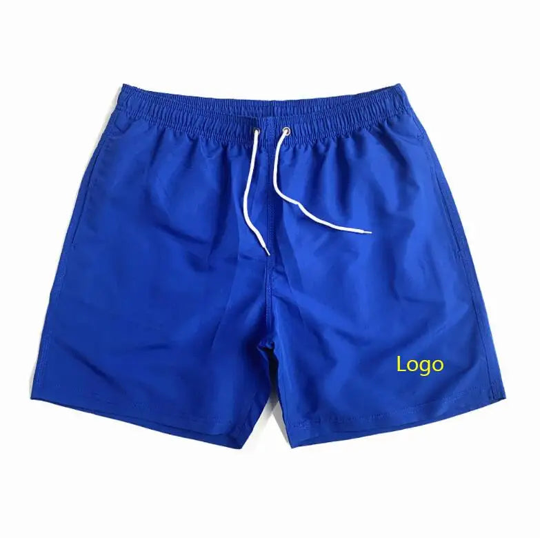RNSHANGER Custom Your Logo Summer Shorts Swimwear Men's Swimsuit Swim Suits Boxer Beach Shorts Trunks Swimming