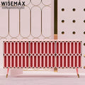 WISEMAX FURNITURE Nordic Luxury Wooden Table for Living Room Hotel Cute pink Solid Wood Console Table