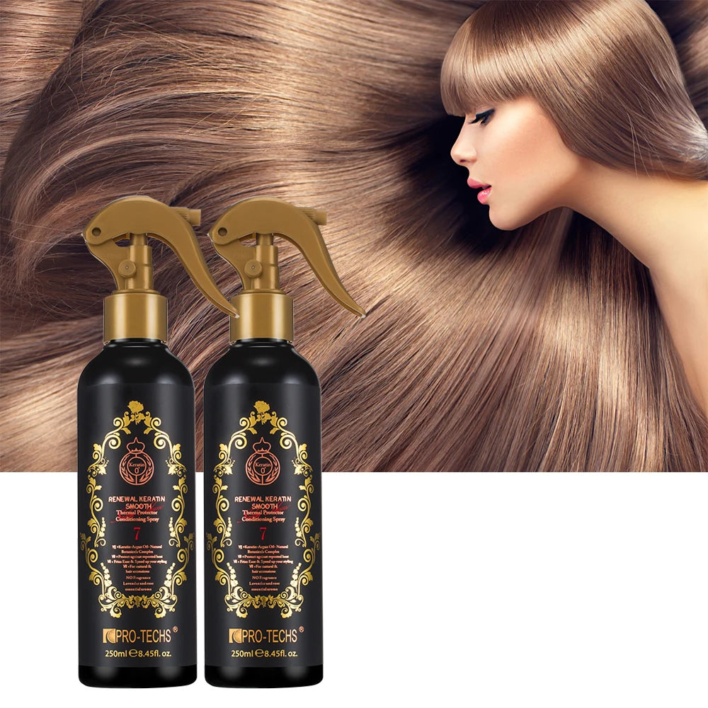 Professional Thermal Protector Controls Hair Frizz Adds Hair Fullness and Thickness Hair Spray
